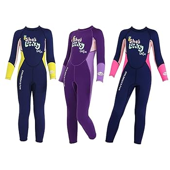 Amazon | C-J-W ウェットスーツ キッズ ダイビングスーツ 子供
